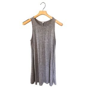 Old Navy Heather Gray Sleeveless Knit Swing Dress Medium